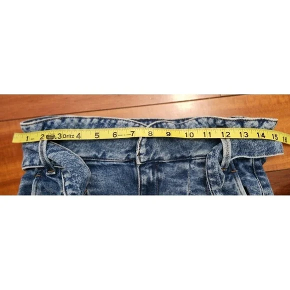Sezane Alvin Jeans Slouchy High Rise Jeans 100%Cotton in Light Vintage Washed